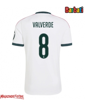 Real Madrid Federico Valverde #8 Tricou Fotbal Replică 2026-27 Barbati Acasa Real Madrid Federico Valverde #8 Tricou Fotbal Replică 2026-27 Barbati Acasa